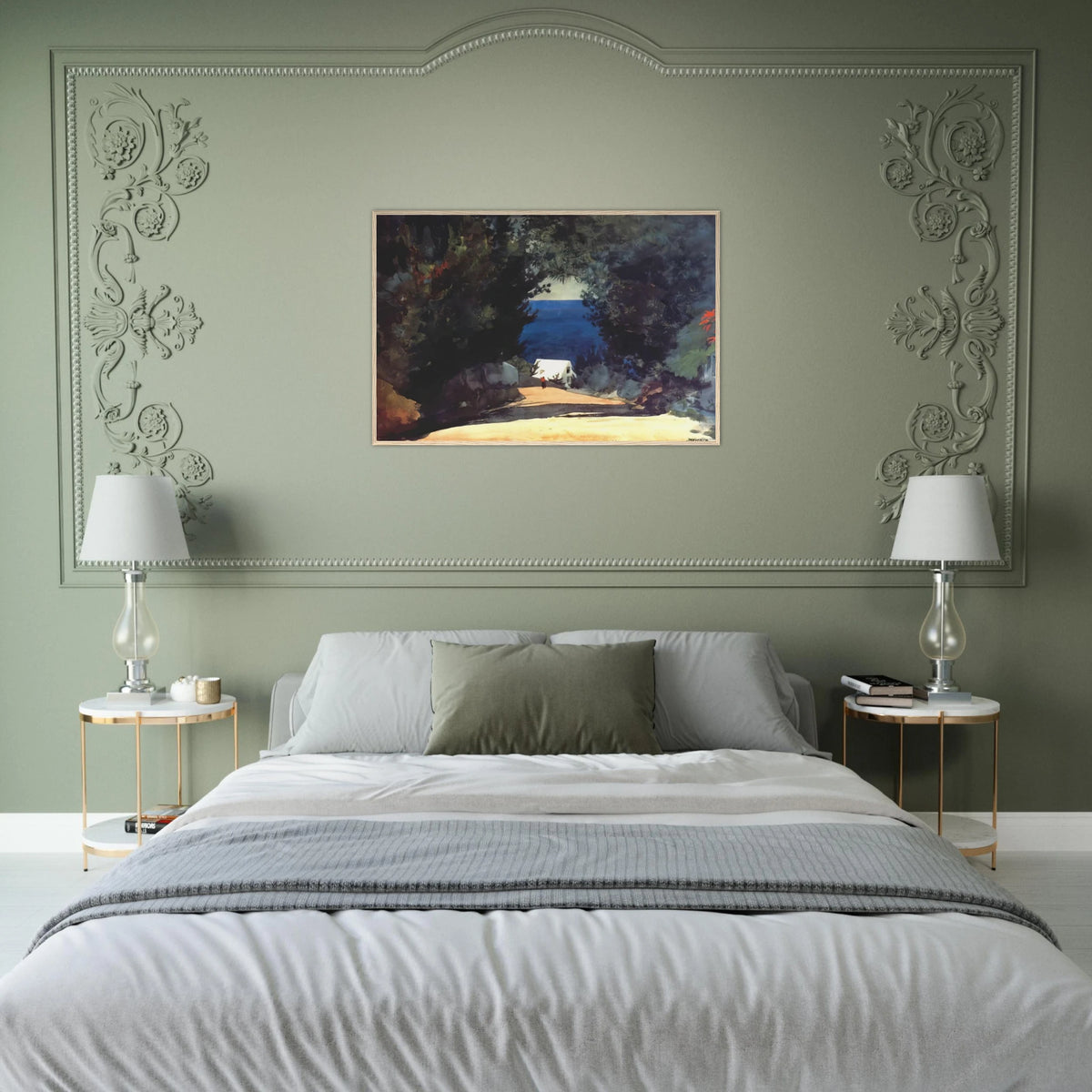ROAD IN BERMUDA Framed Poster | Winslow Homer Framed Prints Wall Art | Winslow Homer Store