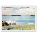 INLAND WATER BERMUDA Framed Poster | Winslow Homer Framed Prints Wall Art | Winslow Homer Store