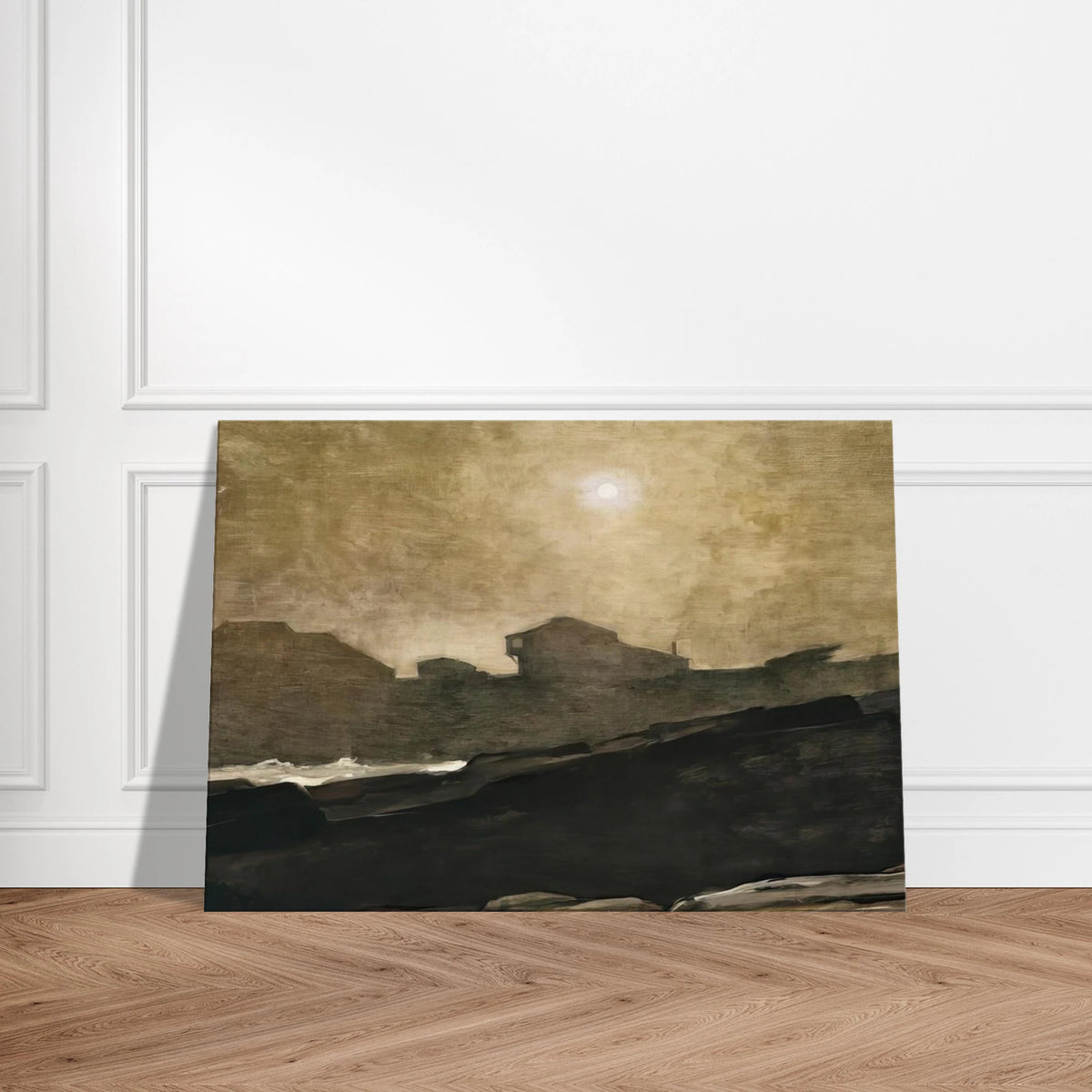 THE ARTISTS STUDIO IN AFTERNOON FOG 1894 Canvas | Winslow Homer Canvas | Winslow Homer Store