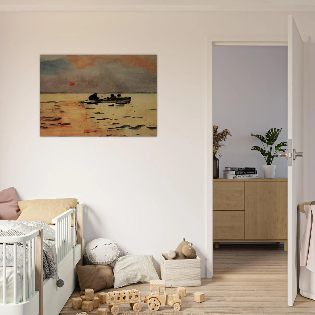 ROWING HOME Canvas | Winslow Homer Canvas | Winslow Homer Store