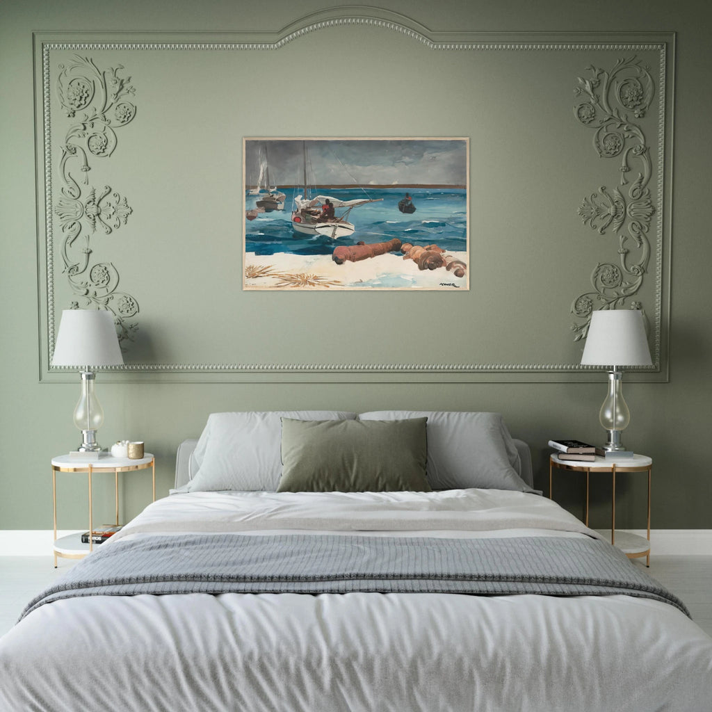 NASSAU 1899 Framed Poster | Winslow Homer Framed Prints Wall Art | Winslow Homer Store
