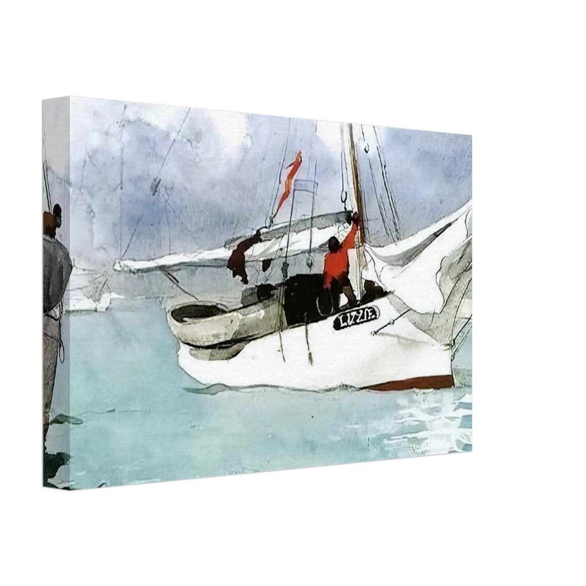 FISHING BOATS KEY WEST Canvas | Winslow Homer Canvas | Winslow Homer Store