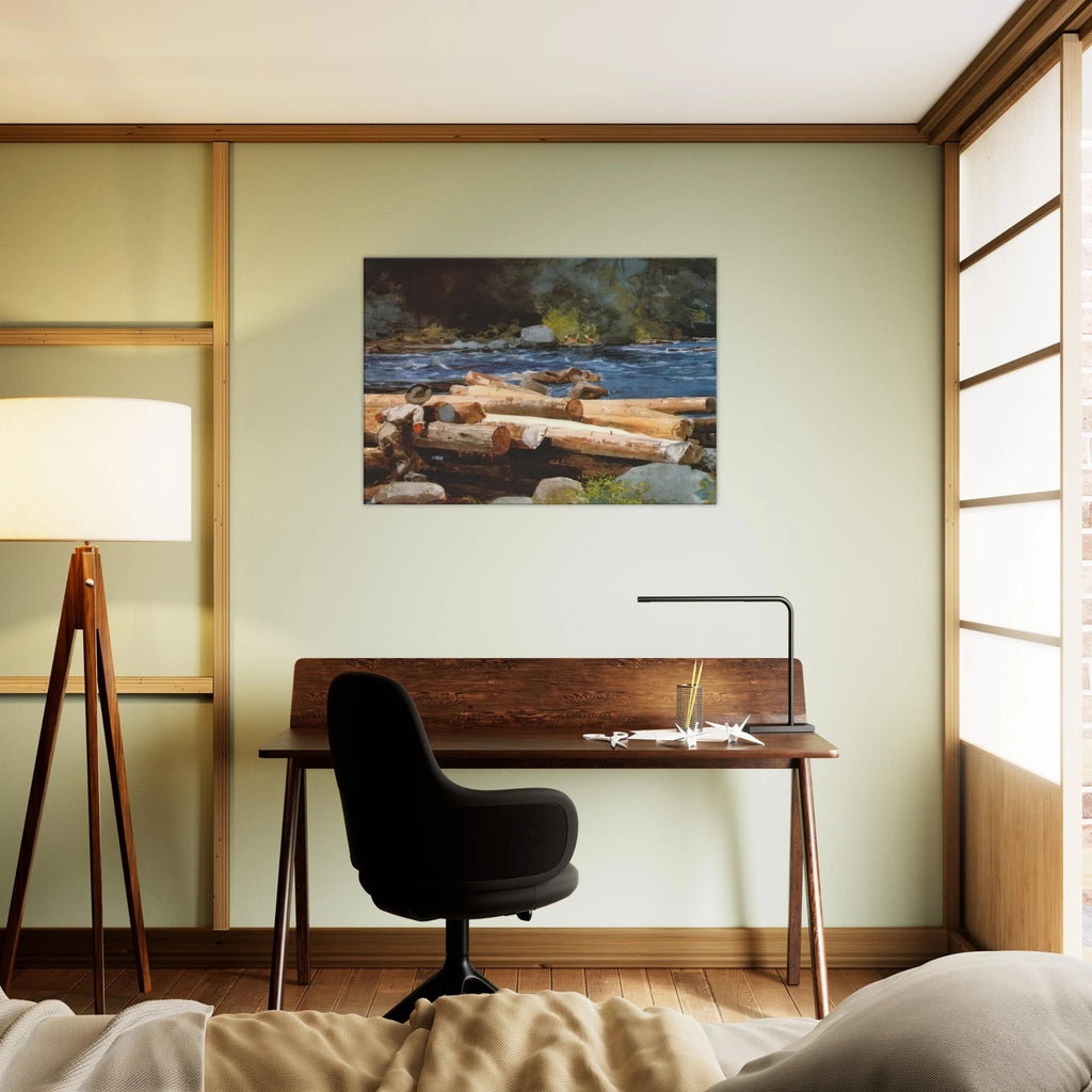 HUDSON RIVER Canvas | Winslow Homer Canvas | Winslow Homer Store