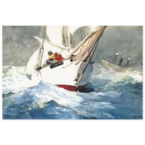 DIAMOND SHOAL Poster | Winslow Homer Poster | Winslow Homer Store