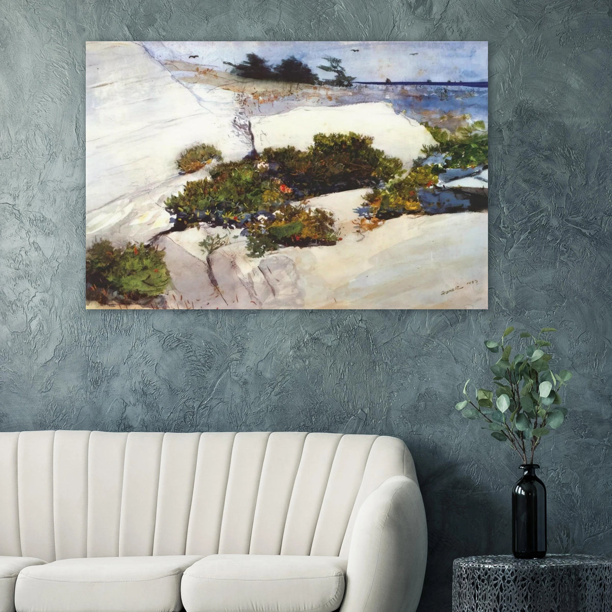 MAINE CLIFFS Poster | Winslow Homer Poster | Winslow Homer Store