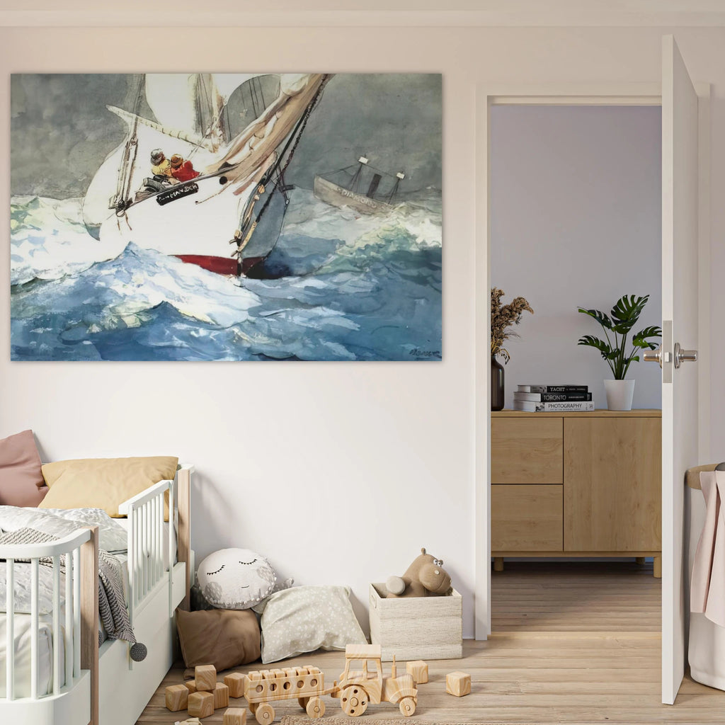 DIAMOND SHOAL Poster | Winslow Homer Poster | Winslow Homer Store