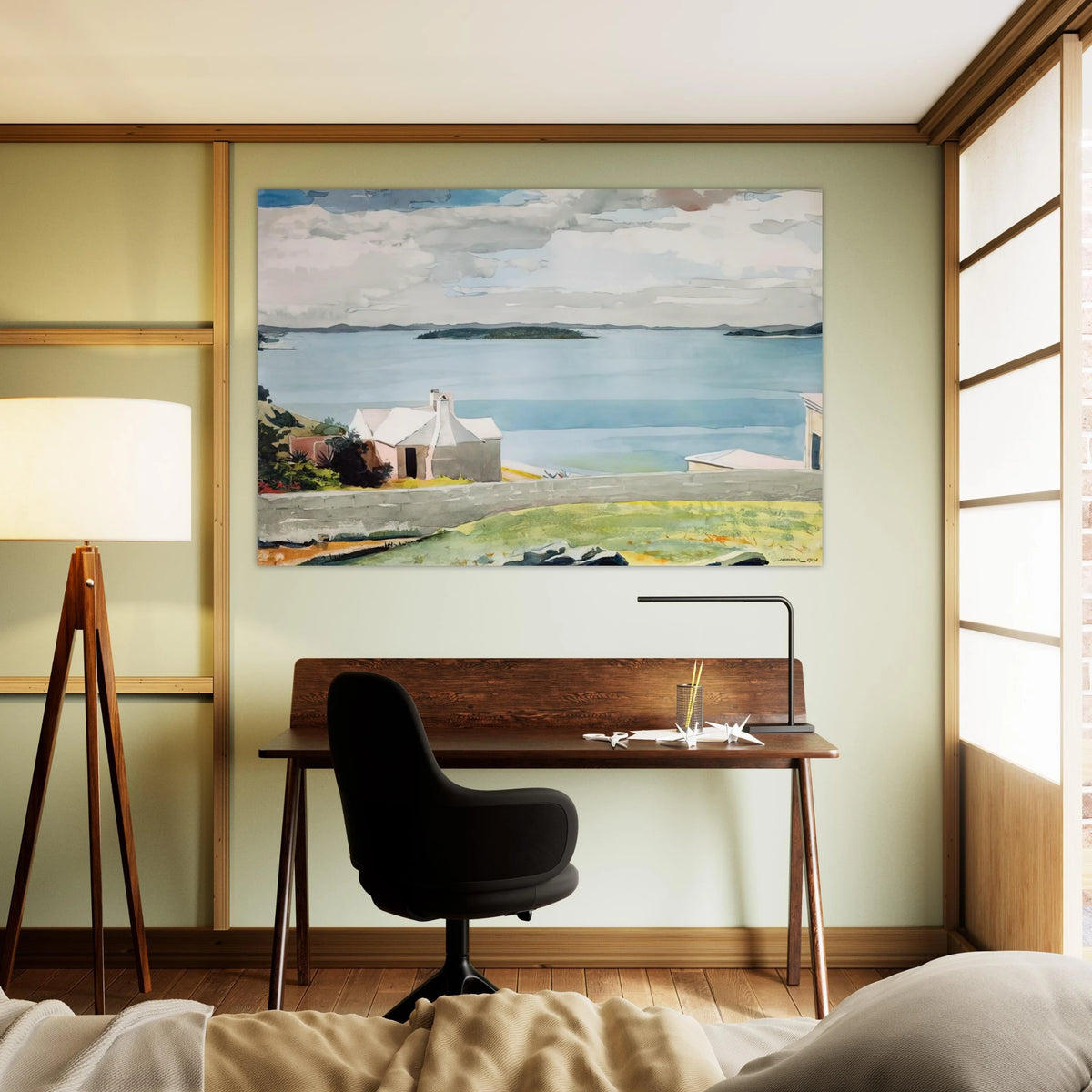 INLAND WATER BERMUDA Poster | Winslow Homer Poster | Winslow Homer Store