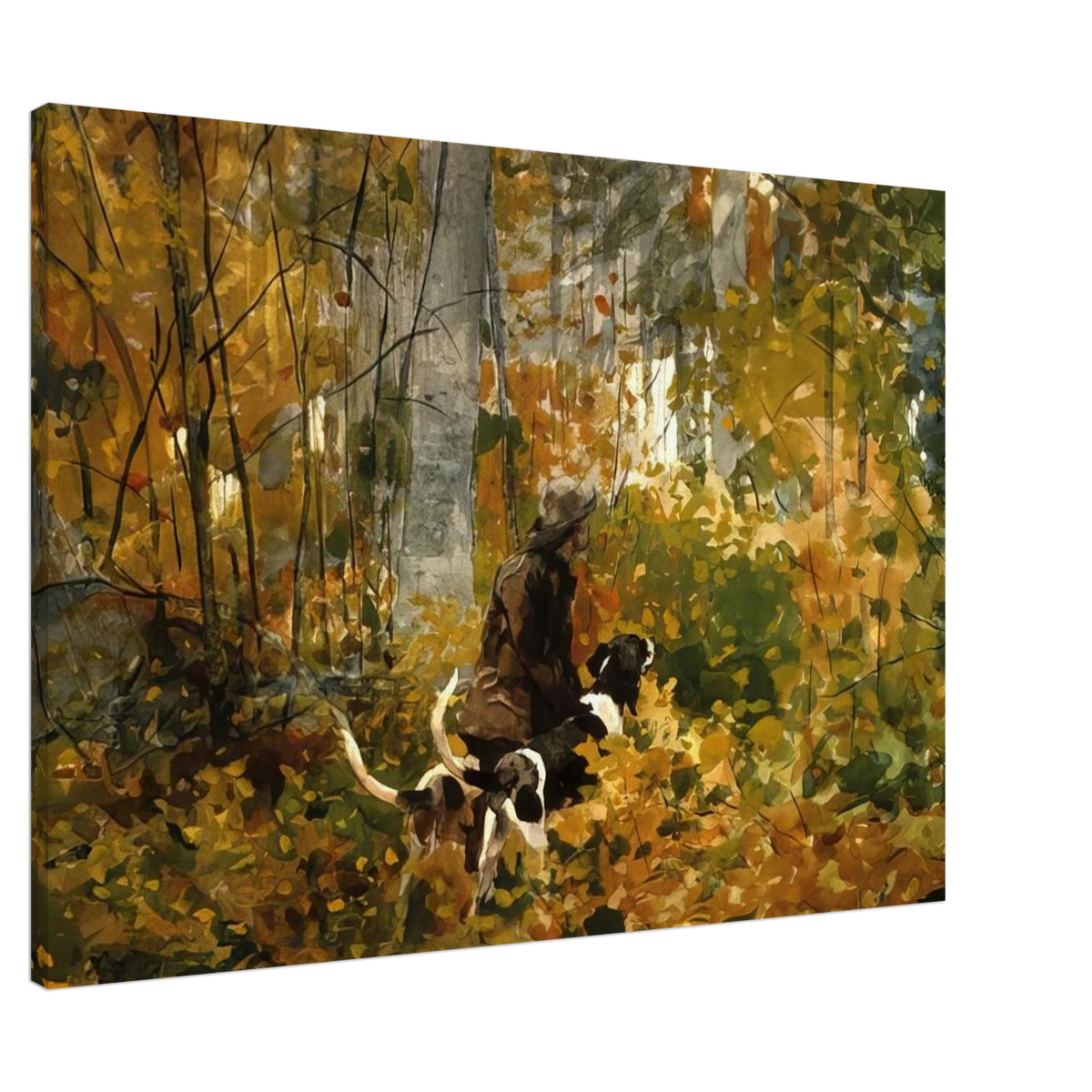 ON THE TRAIL Canvas | Winslow Homer Canvas | Winslow Homer Store