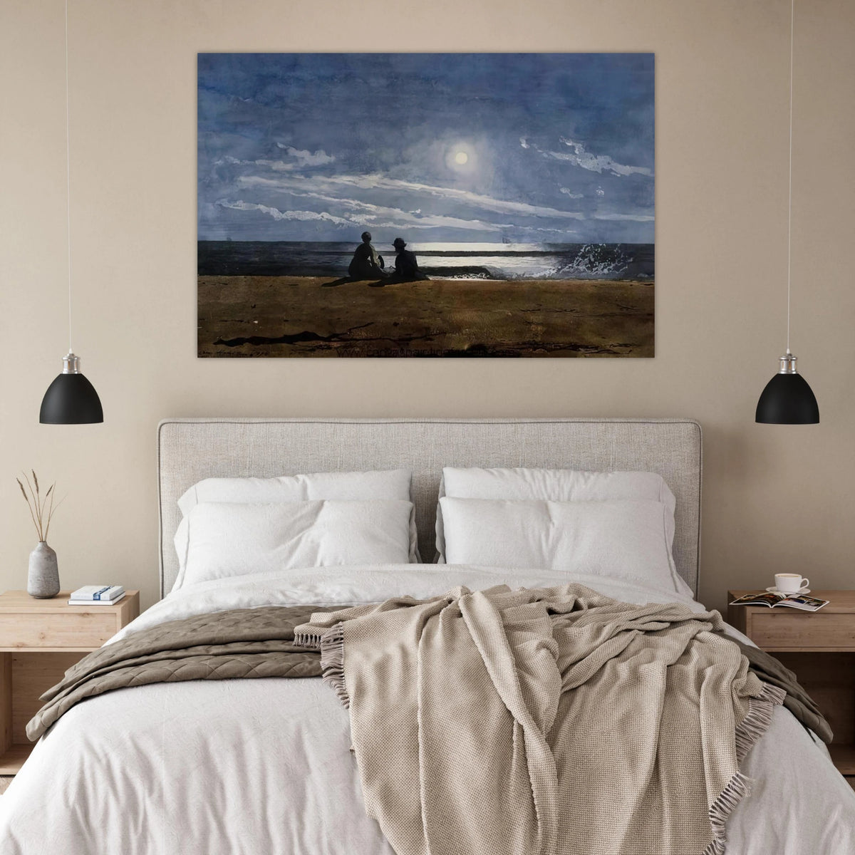 MOONLIGHT Poster | Winslow Homer Poster | Winslow Homer Store