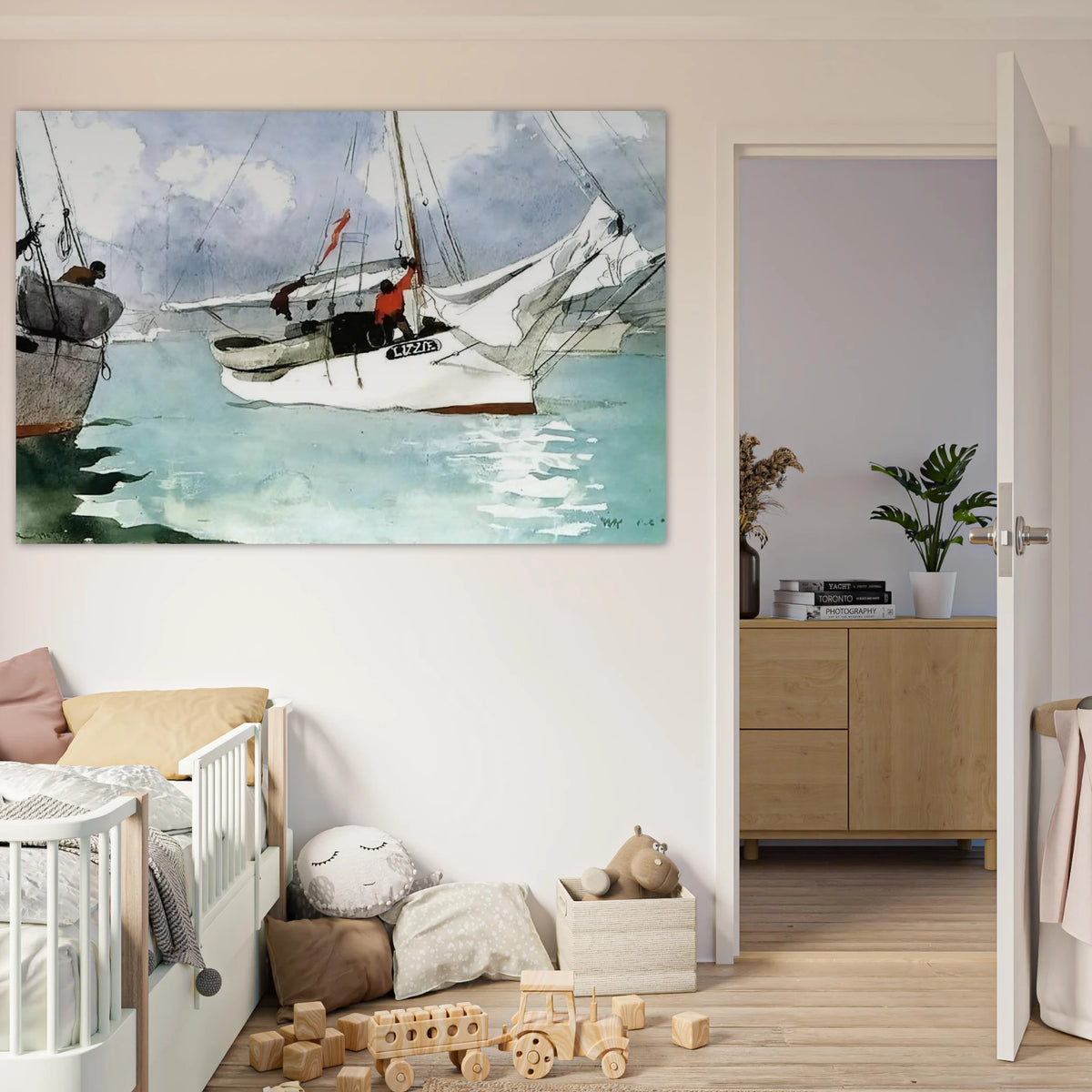 FISHING BOATS KEY WEST Poster | Winslow Homer Poster | Winslow Homer Store