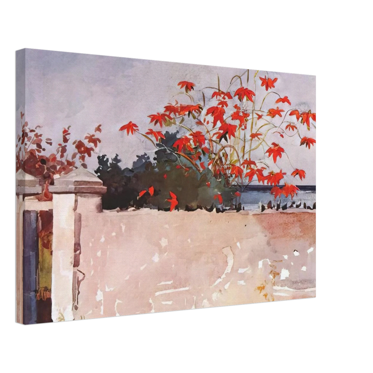 A WALL NASSAU Canvas | Winslow Homer Canvas | Winslow Homer Store