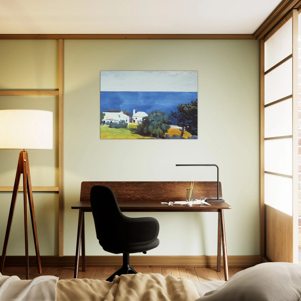 SHORE AT BERMUDA Canvas | Winslow Homer Canvas | Winslow Homer Store