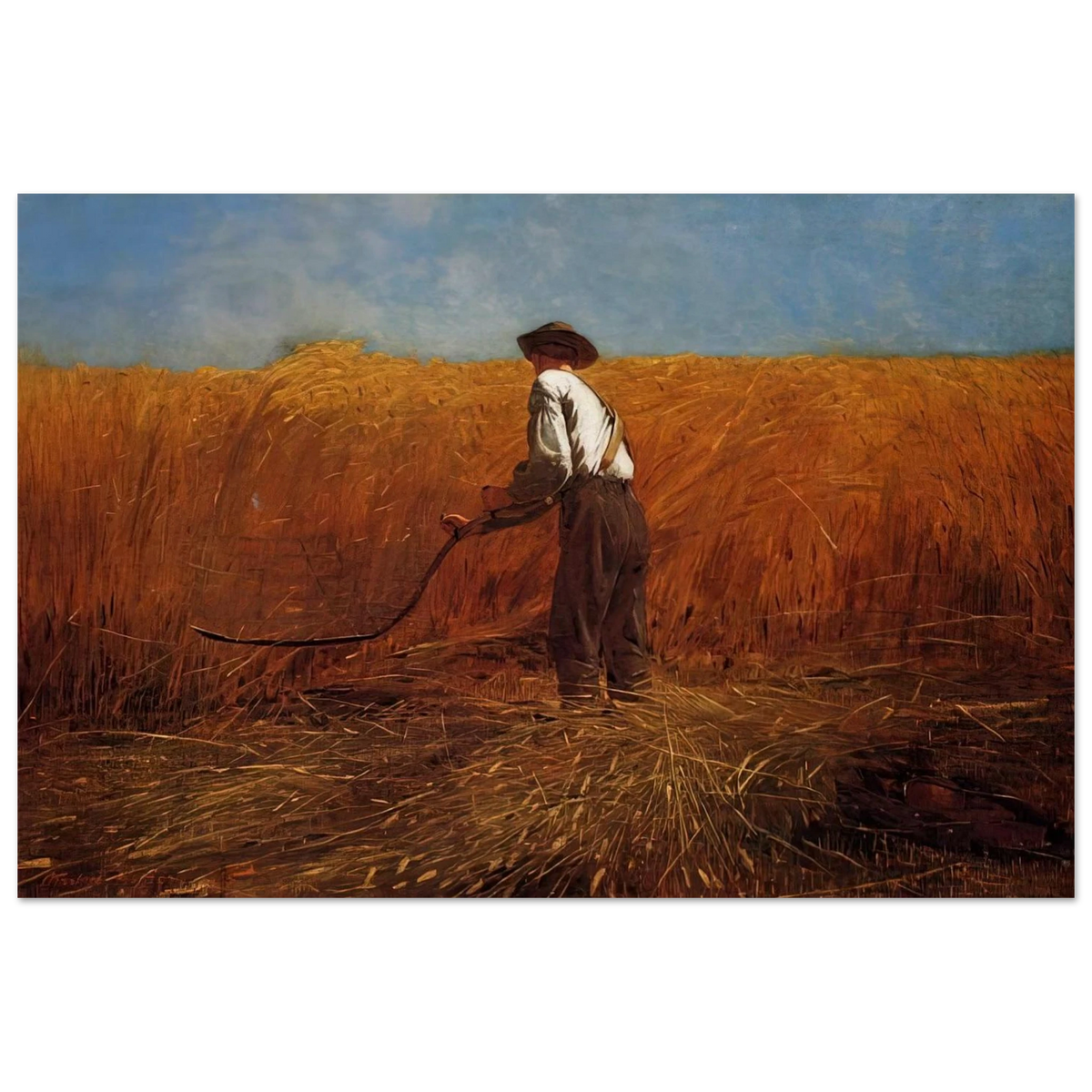 THE VETERAN IN A NEW FIELD Poster | Winslow Homer Poster | Winslow Homer Store