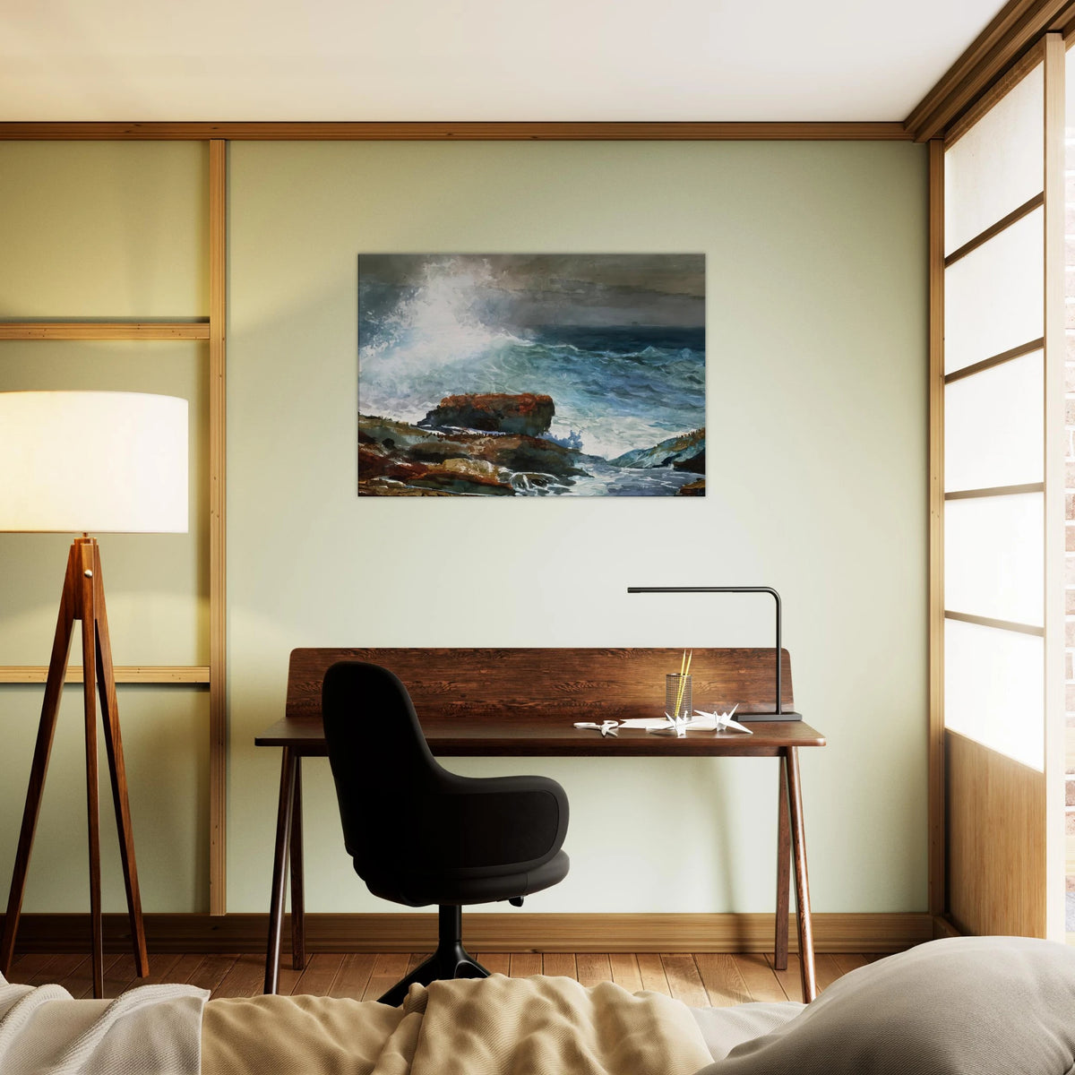INCOMING TIDE SCARBORO MAINE Canvas | Winslow Homer Canvas | Winslow Homer Store