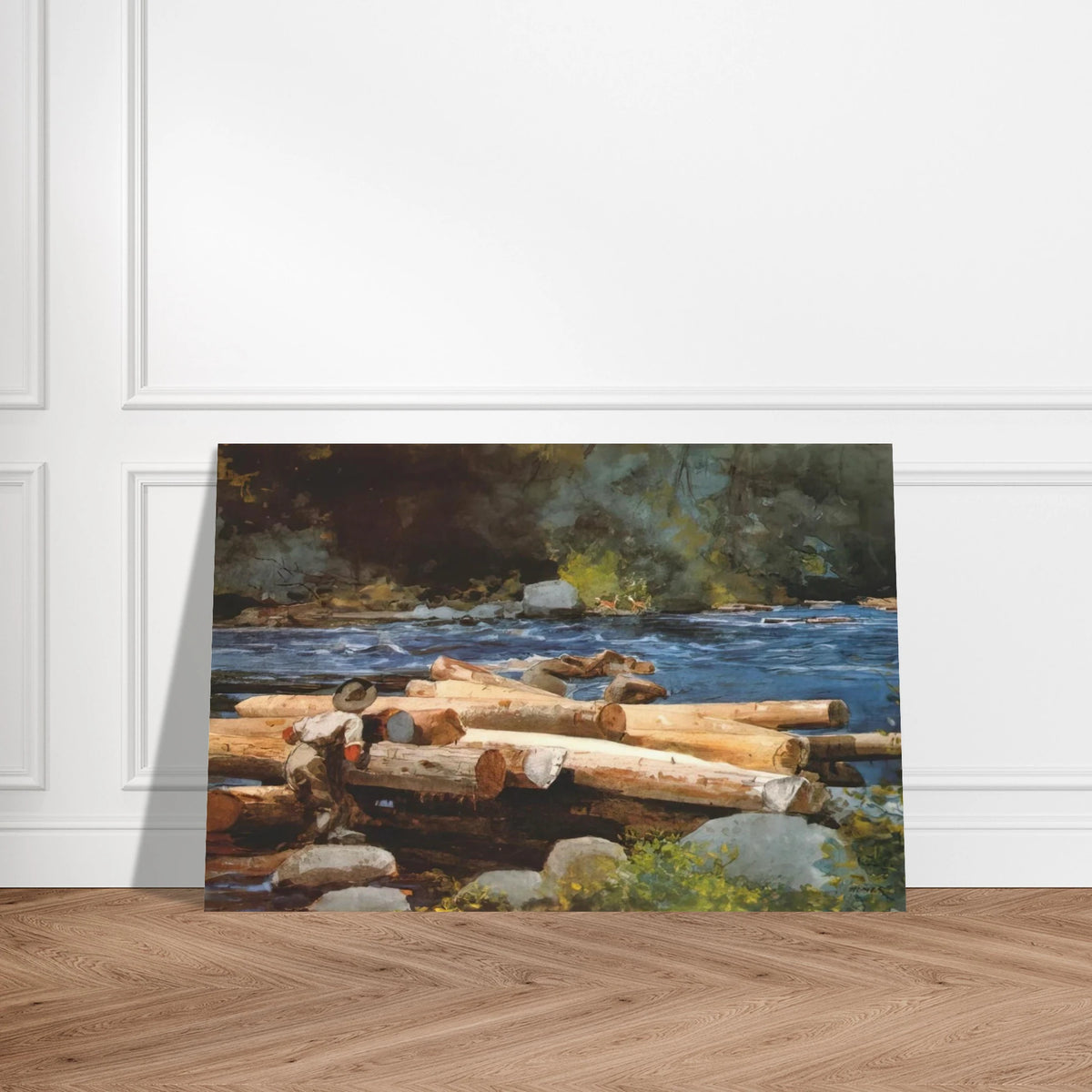 HUDSON RIVER Poster | Winslow Homer Poster | Winslow Homer Store