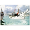 FISHING BOATS KEY WEST Poster | Winslow Homer Poster | Winslow Homer Store