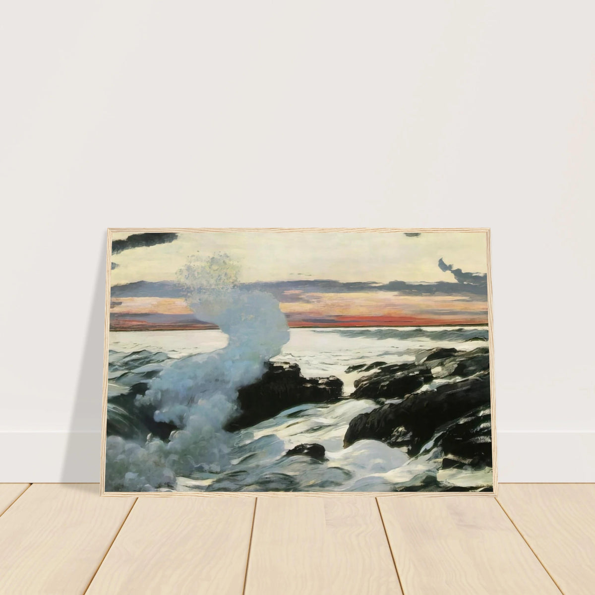 WEST POINT PROUT S NECK Framed Poster | Winslow Homer Framed Prints Wall Art | Winslow Homer Store