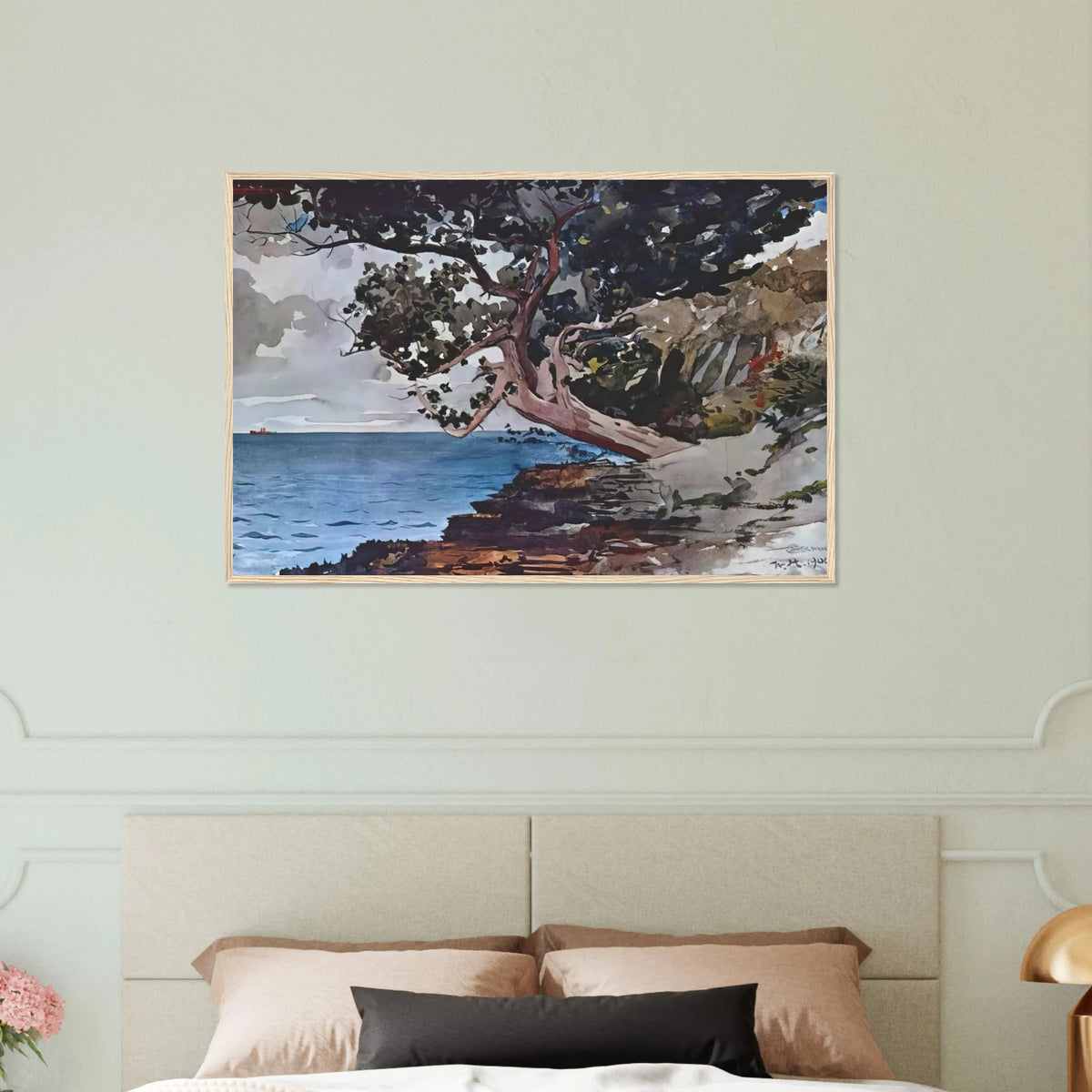 NORTH ROAD BERMUDA Framed Poster | Winslow Homer Framed Prints Wall Art | Winslow Homer Store