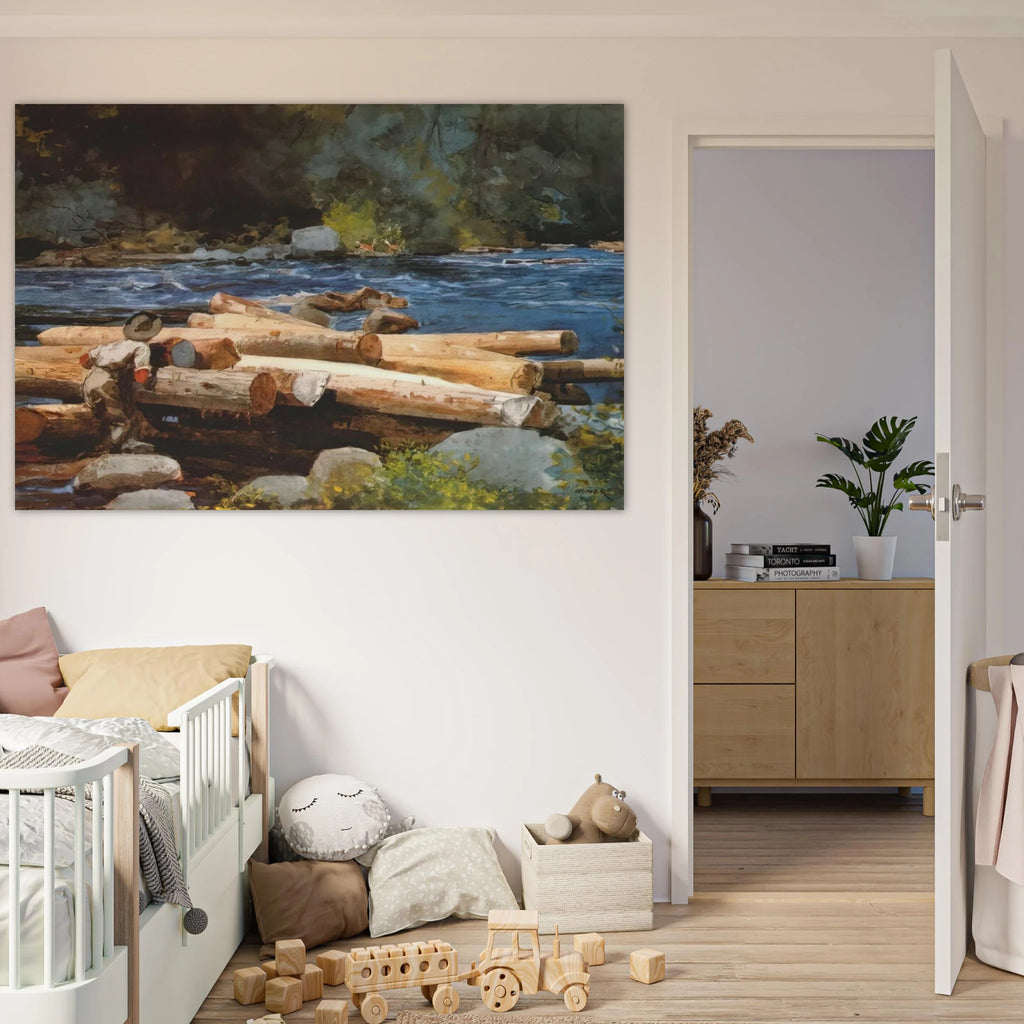HUDSON RIVER Poster | Winslow Homer Poster | Winslow Homer Store