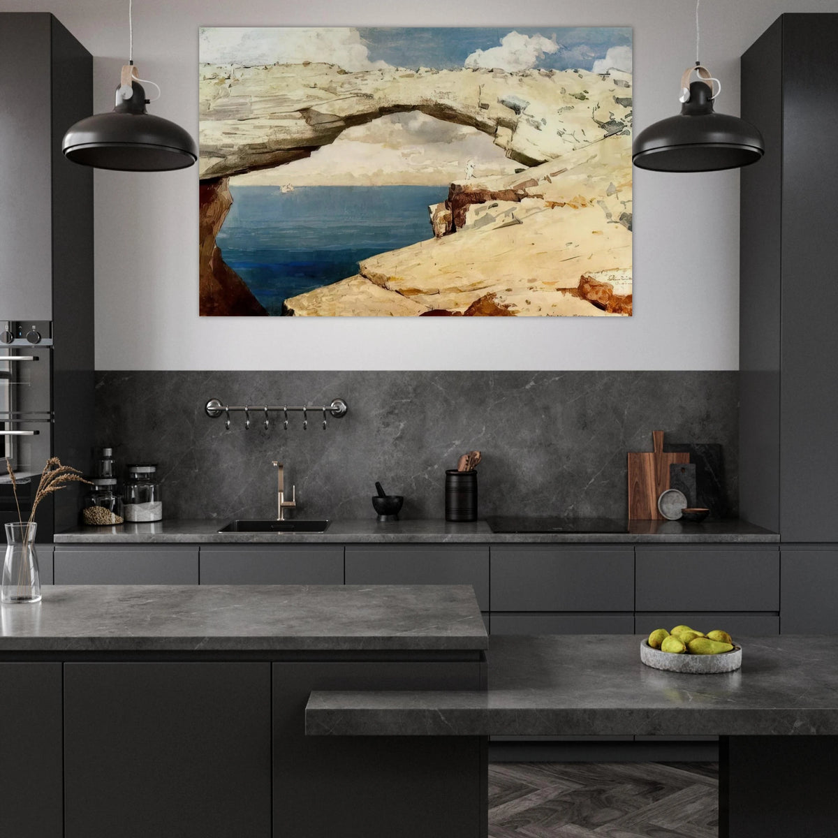 GLASS WINDOWS BAHAMAS 1885 Poster | Winslow Homer Poster | Winslow Homer Store