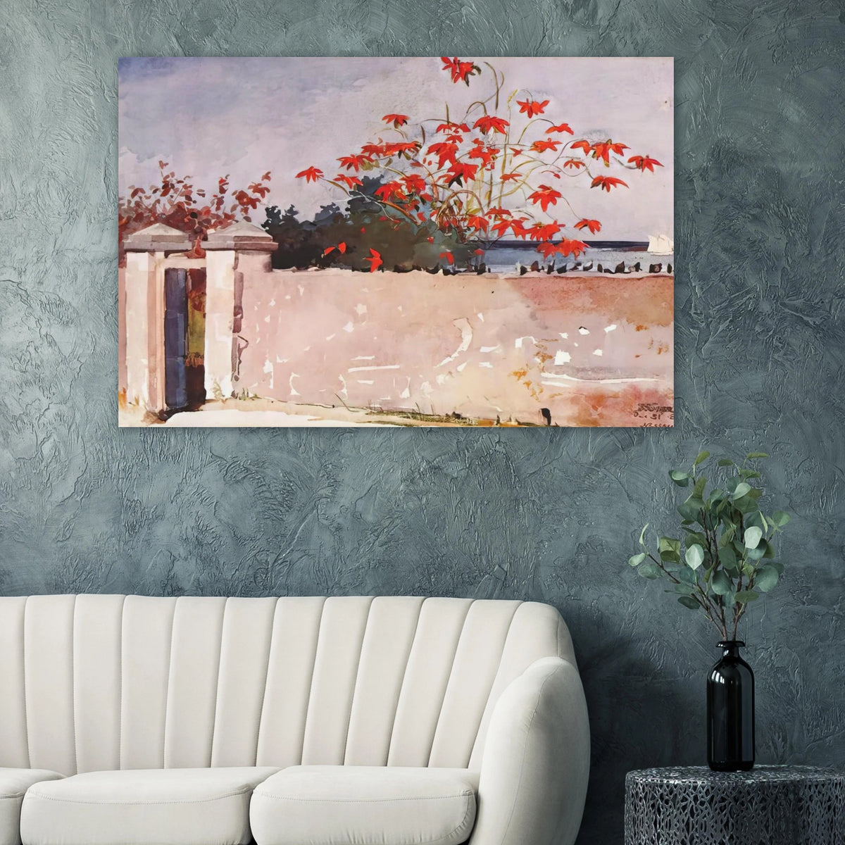 A WALL NASSAU Poster | Winslow Homer Poster | Winslow Homer Store