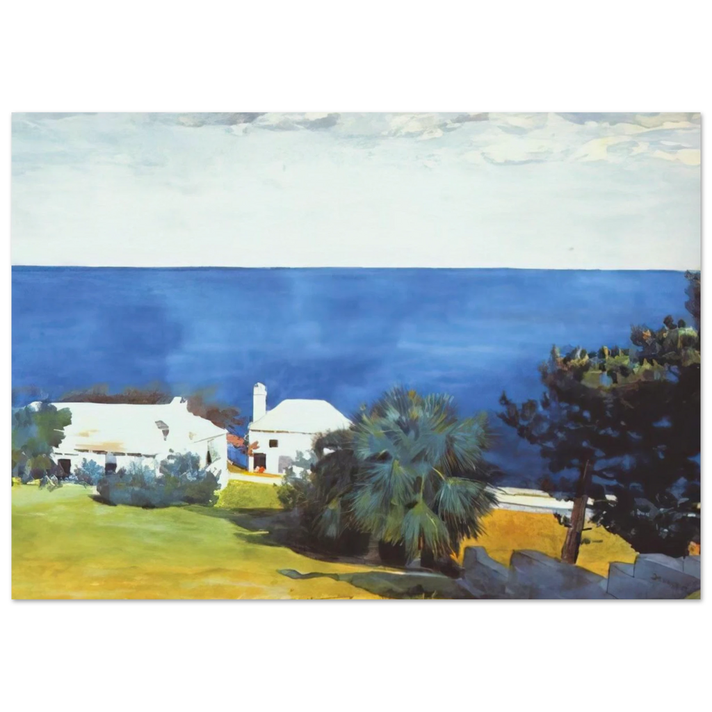 SHORE AT BERMUDA Poster | Winslow Homer Poster | Winslow Homer Store