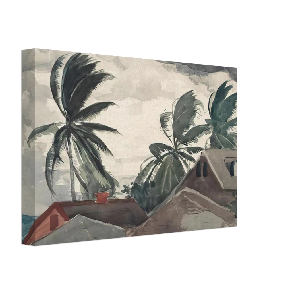 HURRICANE BAHAMAS 1898 Canvas | Winslow Homer Canvas | Winslow Homer Store