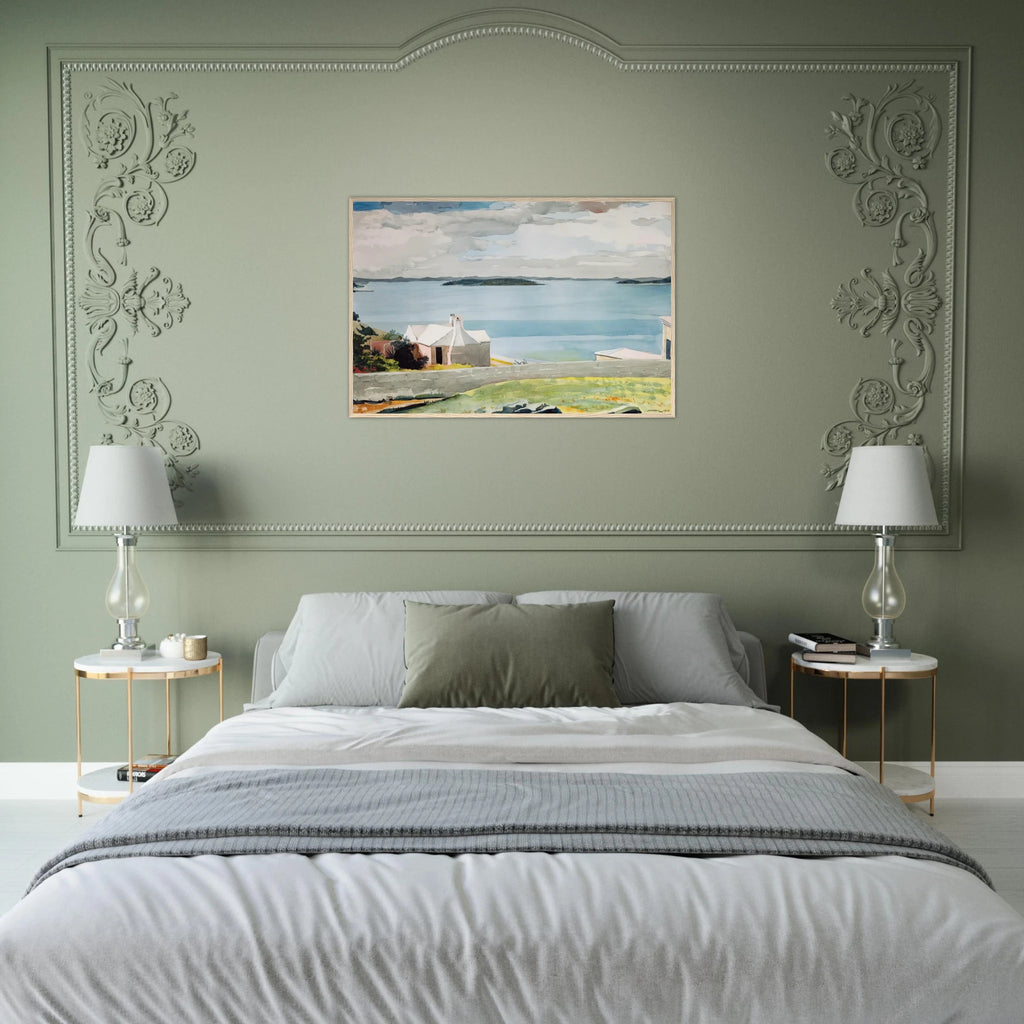 INLAND WATER BERMUDA Framed Poster | Winslow Homer Framed Prints Wall Art | Winslow Homer Store