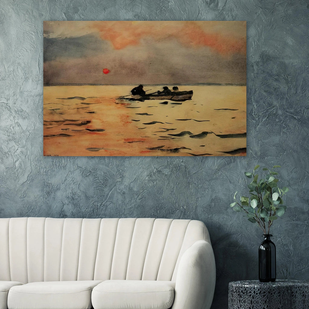 ROWING HOME Poster | Winslow Homer Poster | Winslow Homer Store