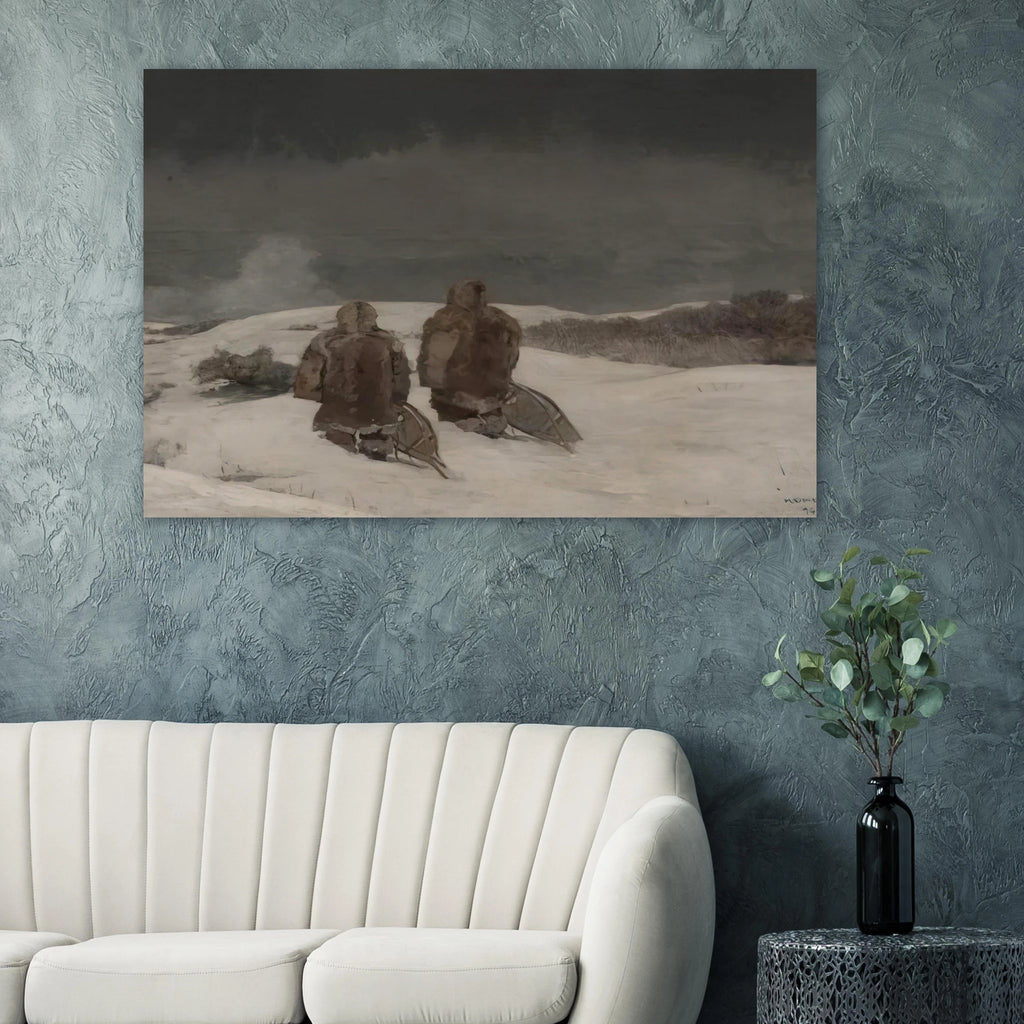 BELOW ZERO Poster | Winslow Homer Poster | Winslow Homer Store