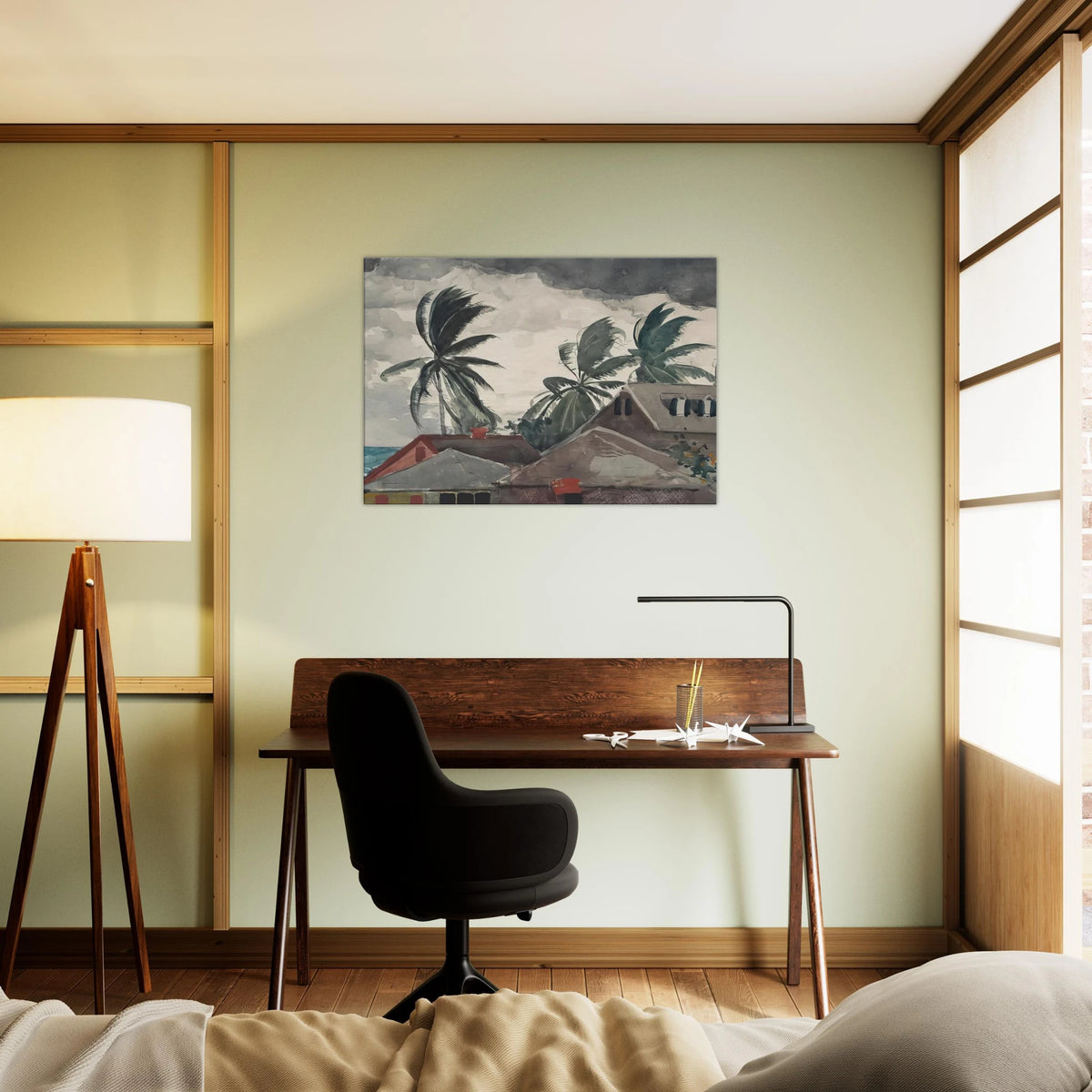 HURRICANE BAHAMAS 1898 Canvas | Winslow Homer Canvas | Winslow Homer Store