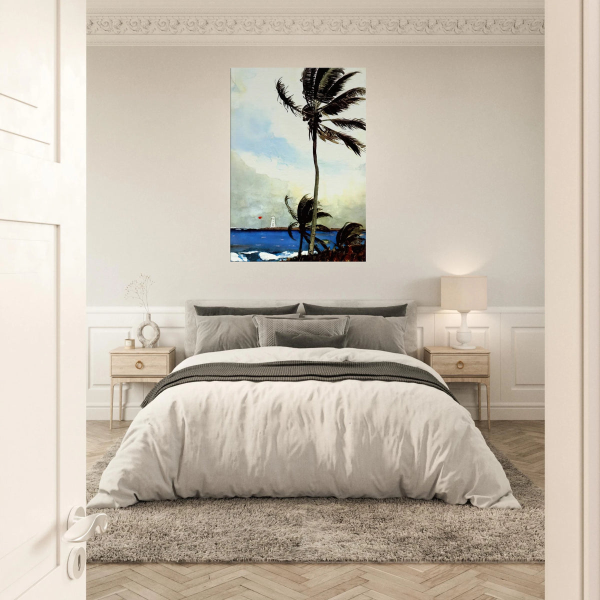 PALM TREE NASSAU Canvas | Winslow Homer Canvas | Winslow Homer Store