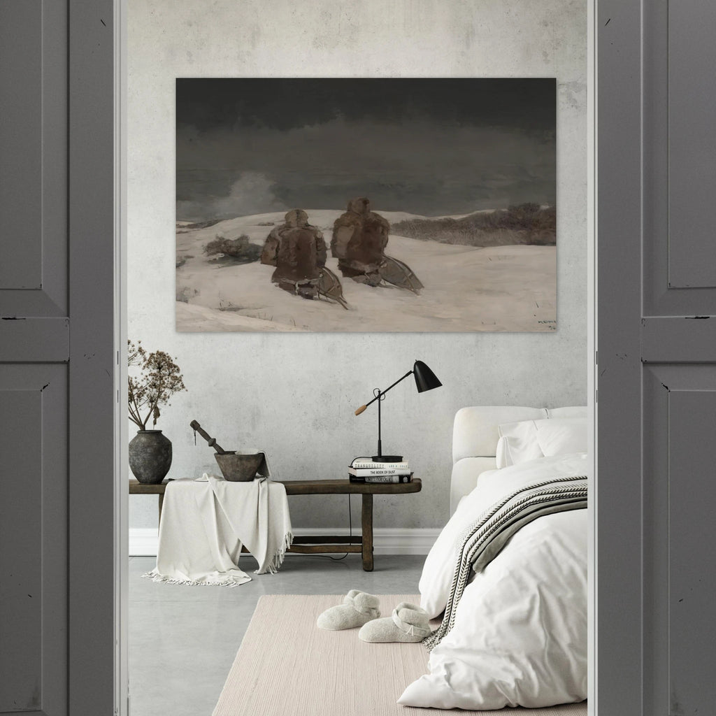 BELOW ZERO Poster | Winslow Homer Poster | Winslow Homer Store