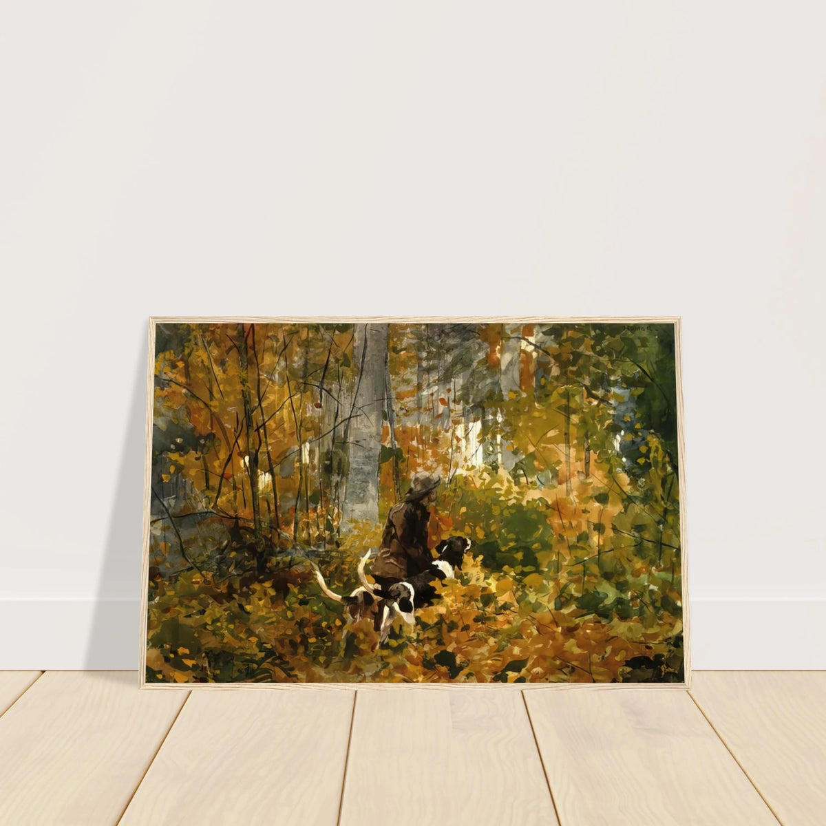 ON THE TRAIL Framed Poster | Winslow Homer Framed Prints Wall Art | Winslow Homer Store