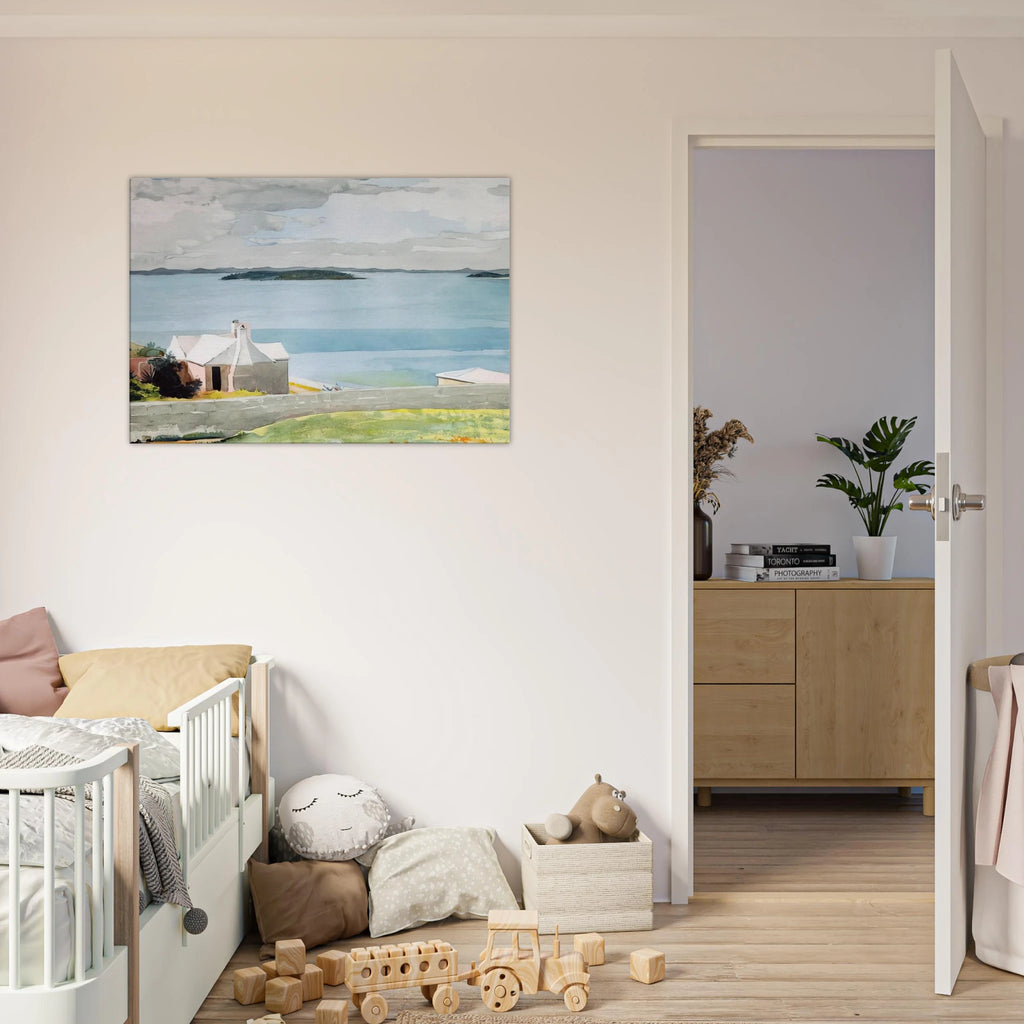 INLAND WATER BERMUDA Canvas | Winslow Homer Canvas | Winslow Homer Store