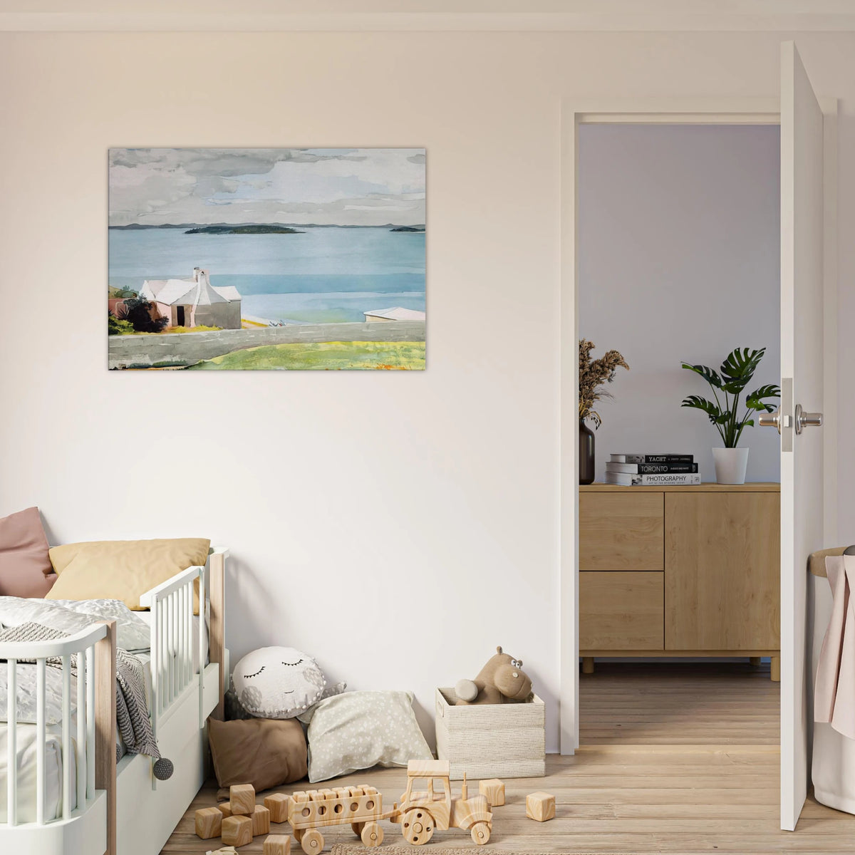 INLAND WATER BERMUDA Canvas | Winslow Homer Canvas | Winslow Homer Store