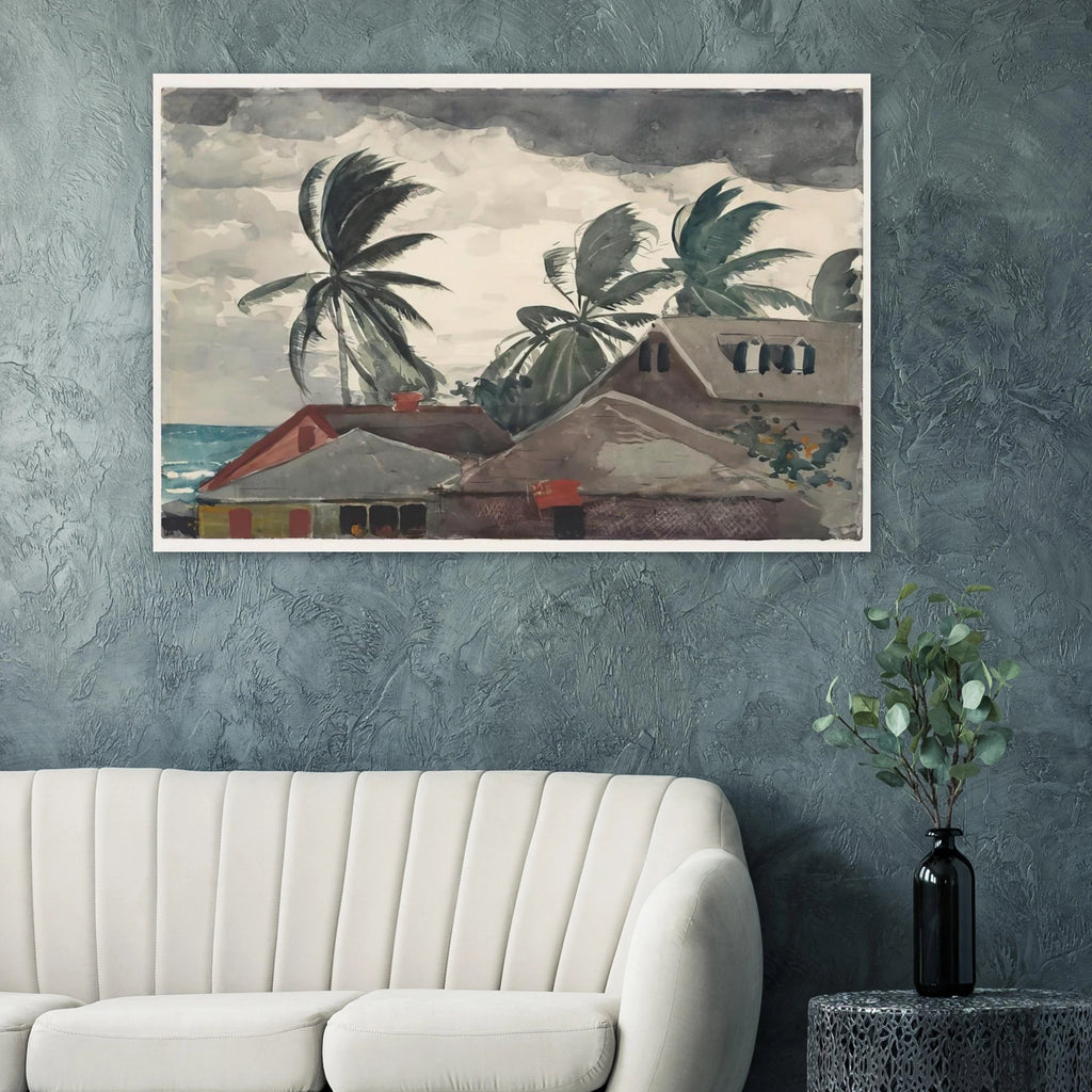 HURRICANE BAHAMAS 1898 Poster | Winslow Homer Poster | Winslow Homer Store