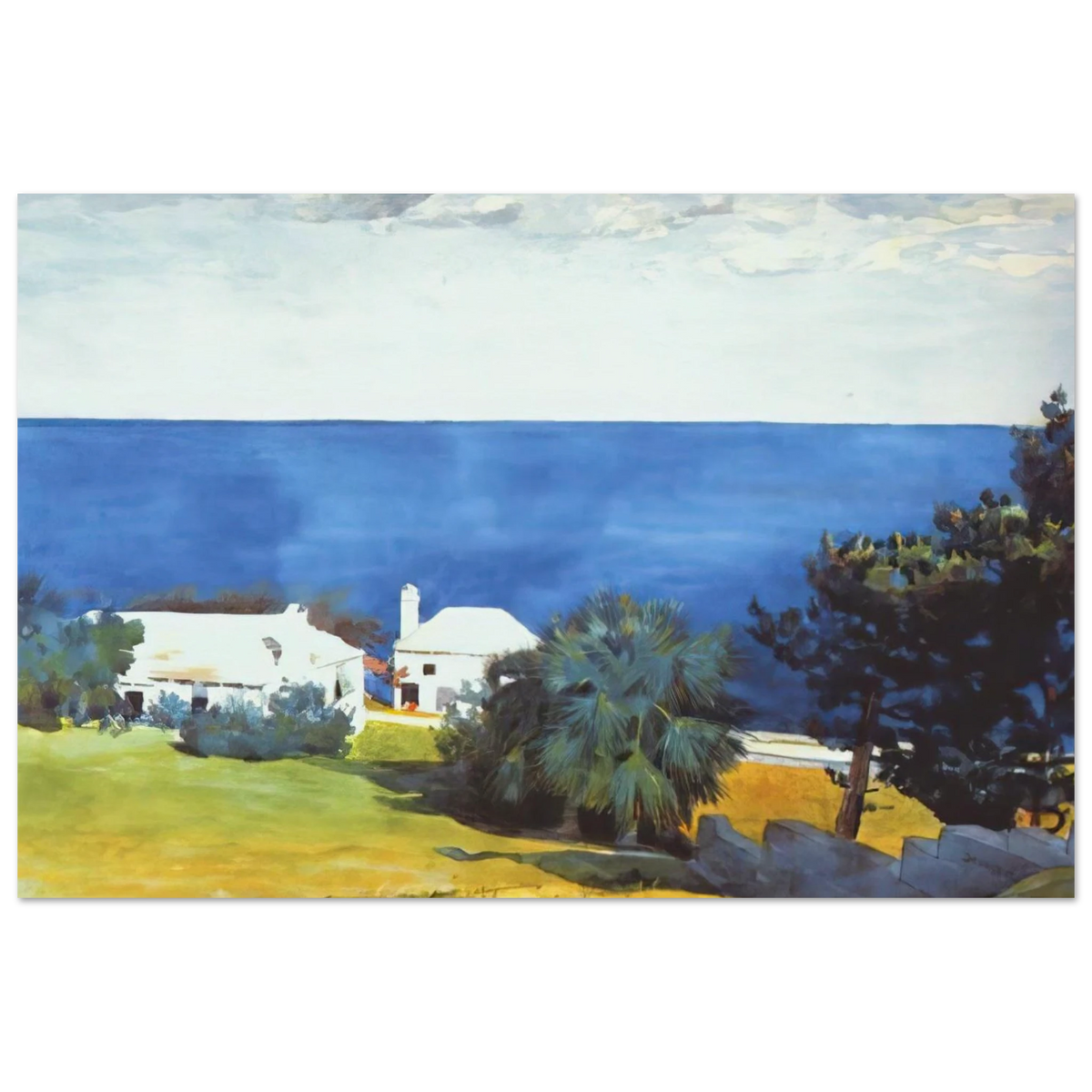 SHORE AT BERMUDA Poster | Winslow Homer Poster | Winslow Homer Store