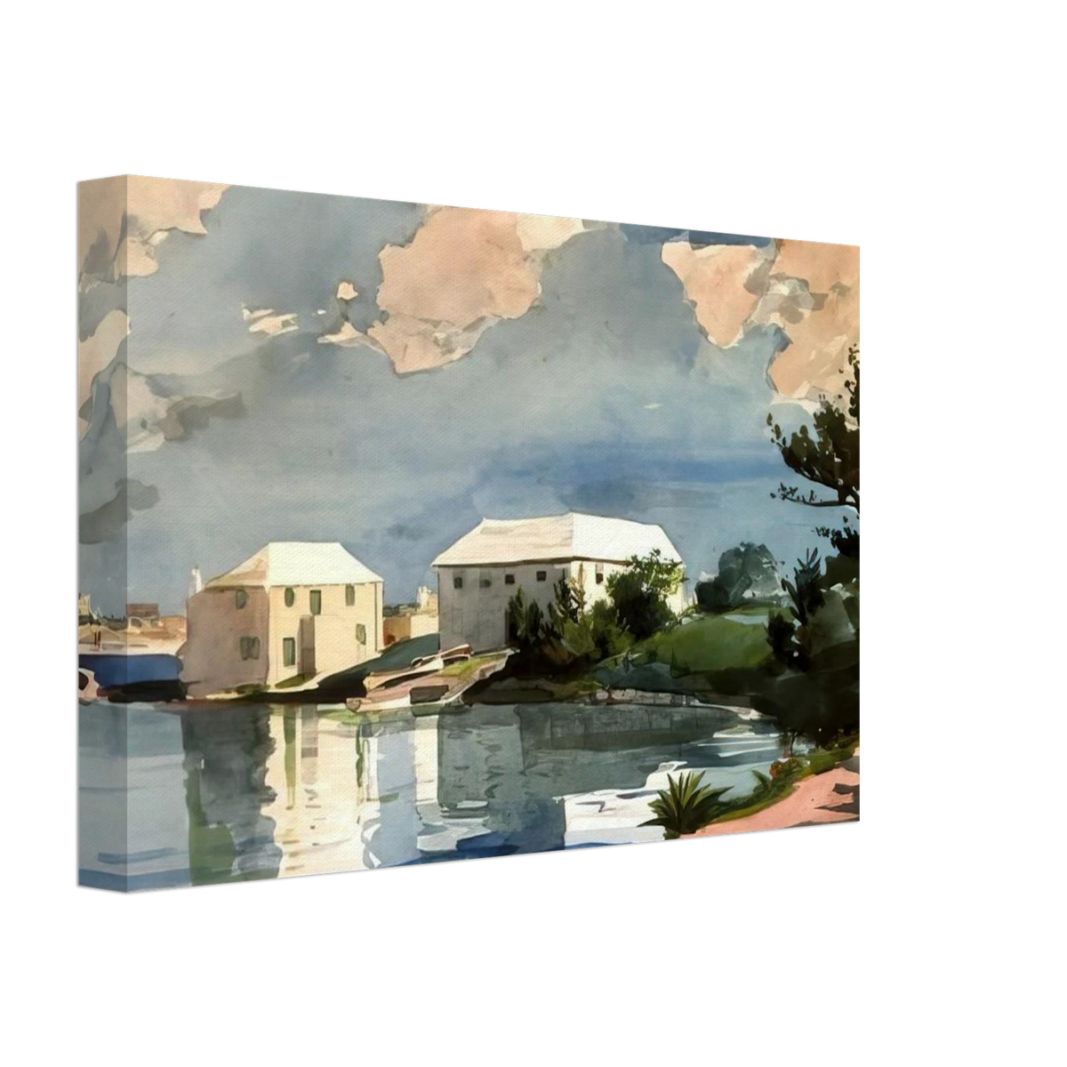 SALT KETTLE BERMUDA Canvas | Winslow Homer Canvas | Winslow Homer Store