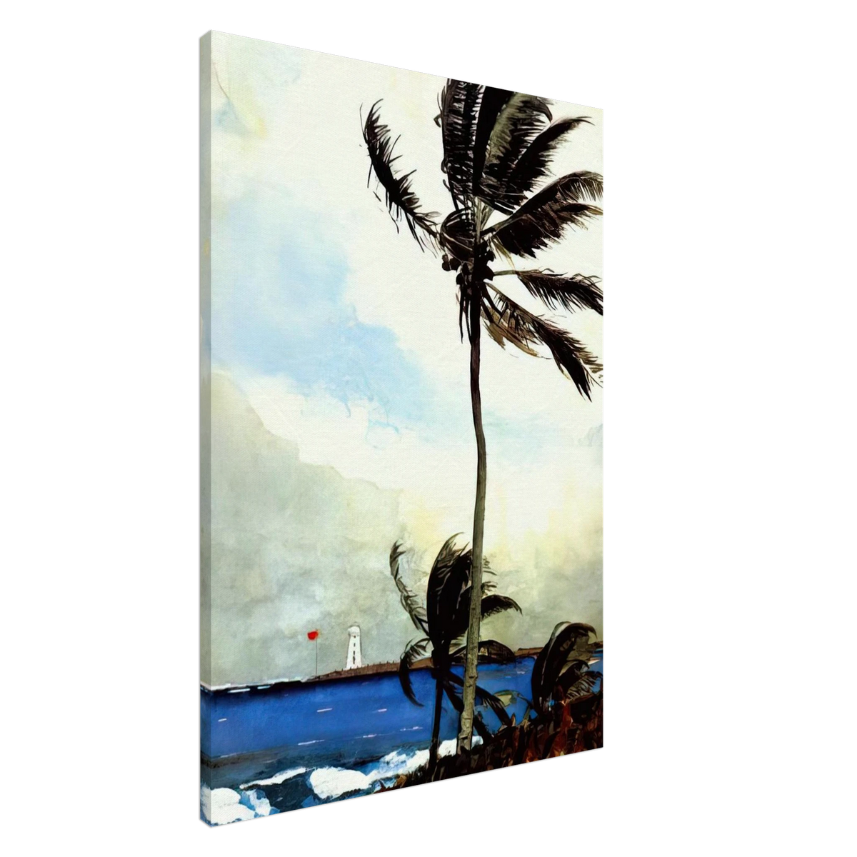 PALM TREE NASSAU Canvas | Winslow Homer Canvas | Winslow Homer Store