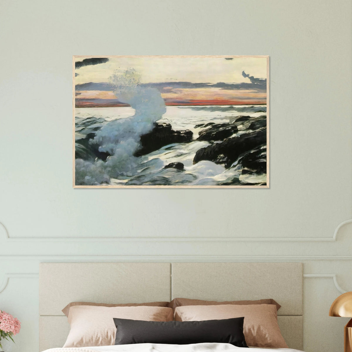 WEST POINT PROUT S NECK Framed Poster | Winslow Homer Framed Prints Wall Art | Winslow Homer Store