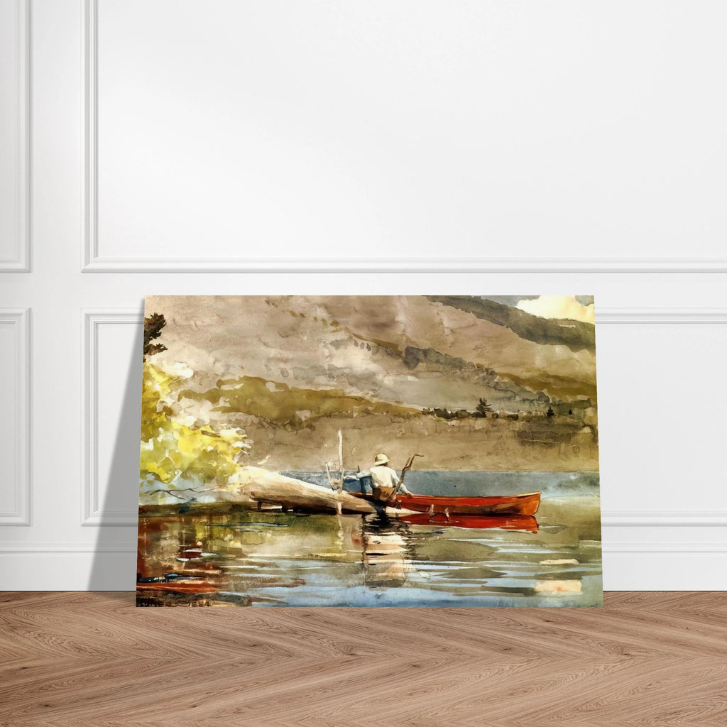 THE RED CANOE 1884 Poster | Winslow Homer Poster | Winslow Homer Store