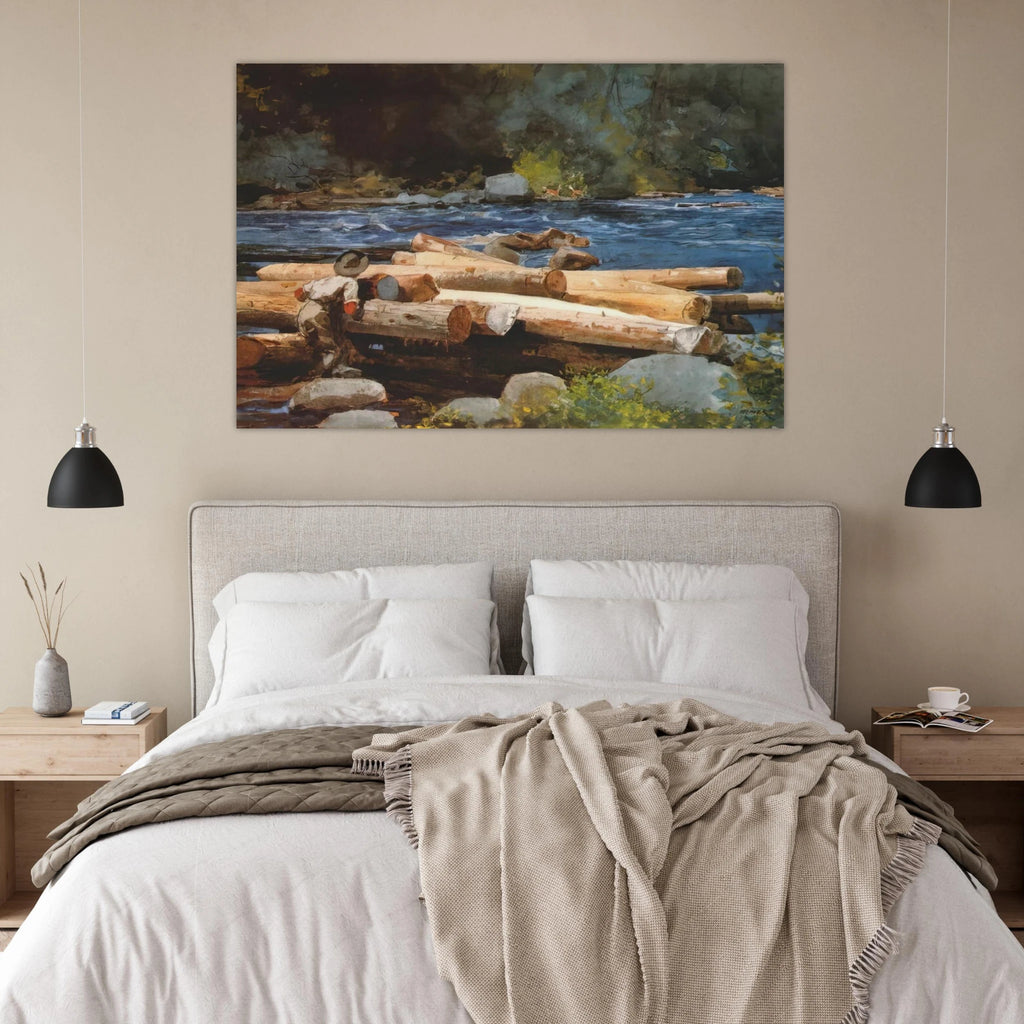 HUDSON RIVER Poster | Winslow Homer Poster | Winslow Homer Store