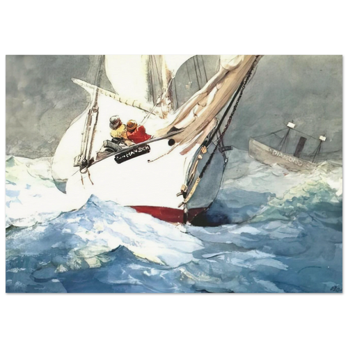 DIAMOND SHOAL Poster | Winslow Homer Poster | Winslow Homer Store