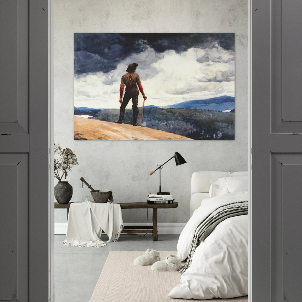 THE WOODCUTTER Poster | Winslow Homer Poster | Winslow Homer Store