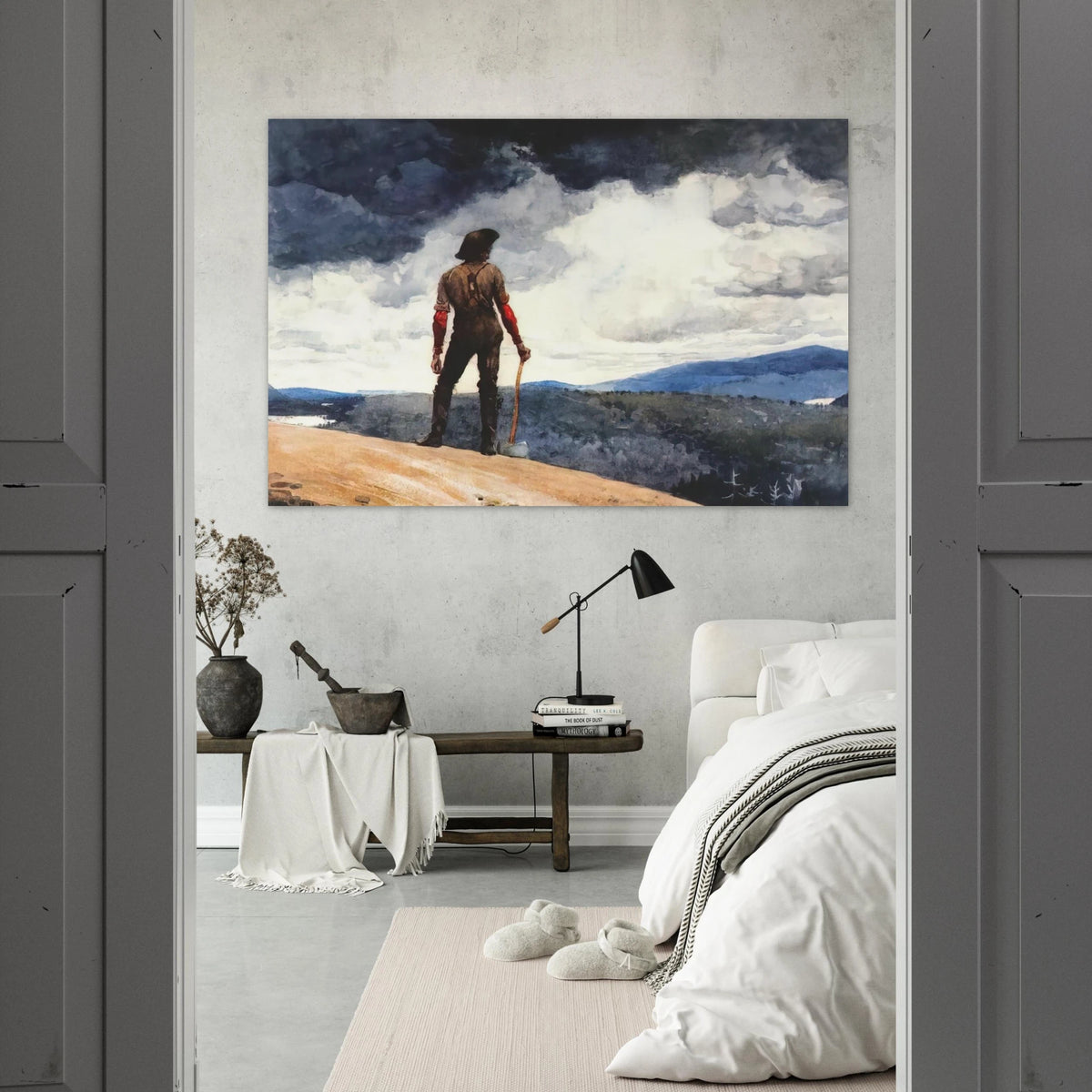 THE WOODCUTTER Poster | Winslow Homer Poster | Winslow Homer Store