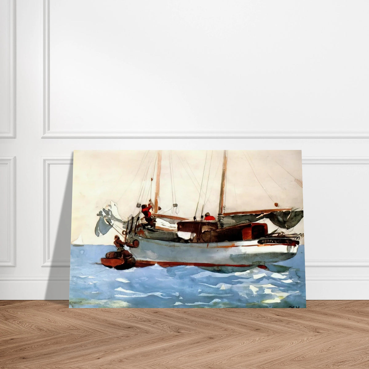 TAKING ON WET PROVISIONS Poster | Winslow Homer Poster | Winslow Homer Store