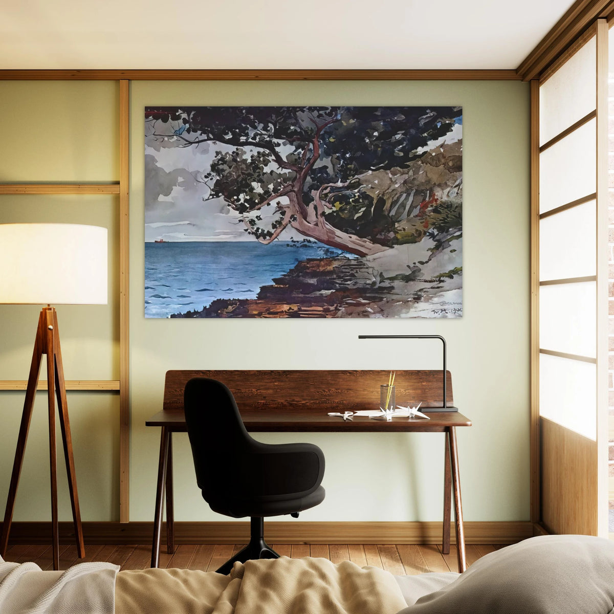 NORTH ROAD BERMUDA Poster | Winslow Homer Poster | Winslow Homer Store