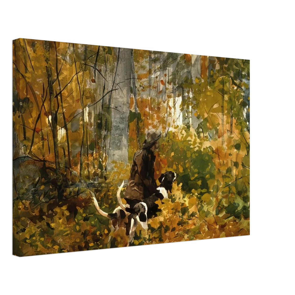 ON THE TRAIL Canvas | Winslow Homer Canvas | Winslow Homer Store
