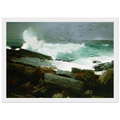 WEATHERBEATEN 1894 Framed Poster | Winslow Homer Framed Prints Wall Art | Winslow Homer Store